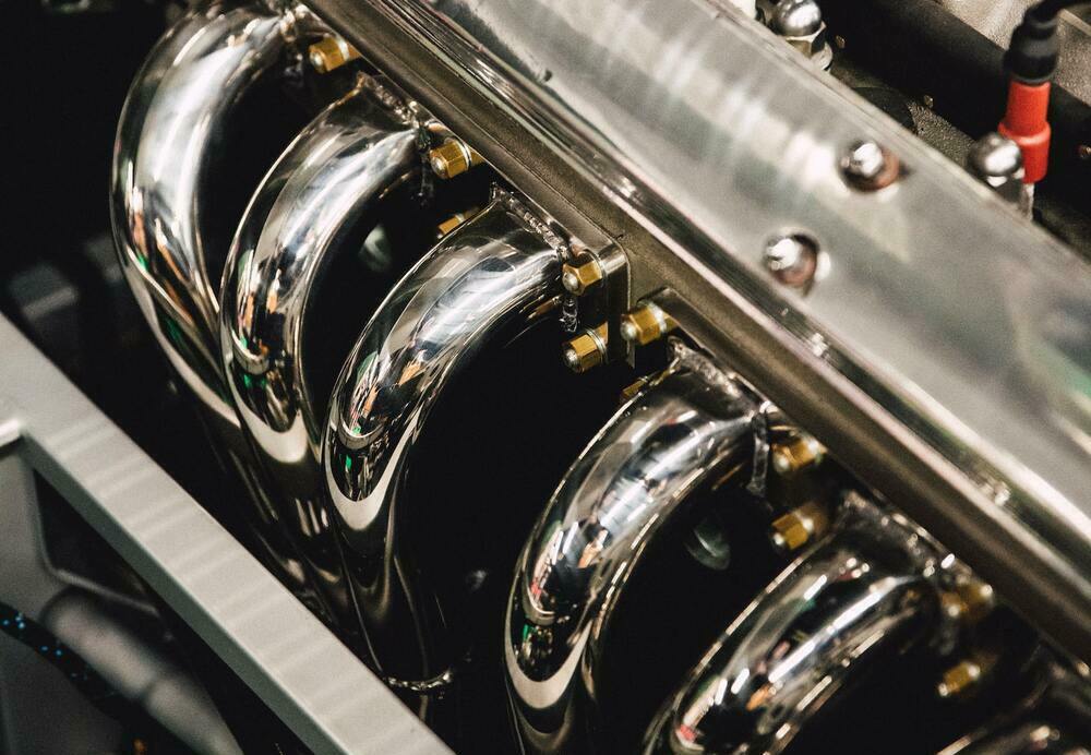 Химчистка двигателя в Иркутске Внешний див мотора после химчистк двигателя